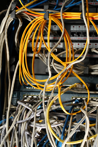 Photo: Direct line of network to attached device Direct line of network to attached device