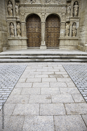 Photo: Gothic church door Gothic church door
