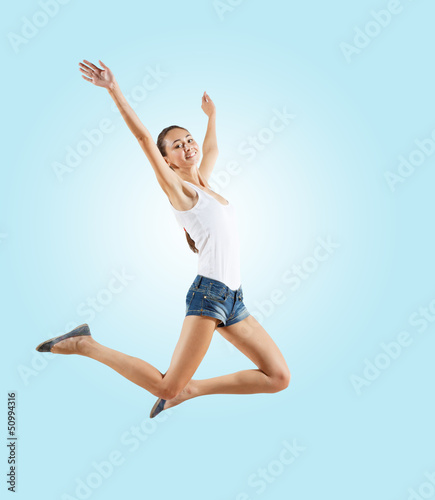 Photo: Modern style dancer posing Modern style dancer posing