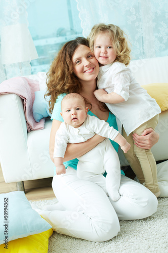 Photo: Happy family life Happy family life