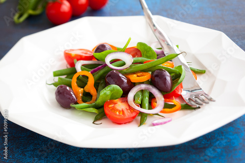 Photo: vegetable salad vegetable salad