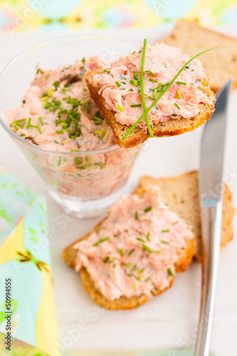 Photo: salmon spread salmon spread
