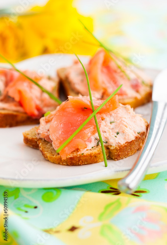 Photo: salmon spread salmon spread