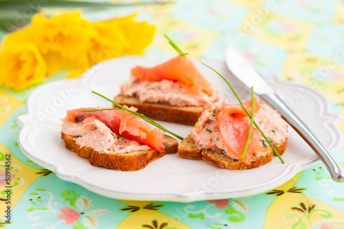 Photo: salmon spread salmon spread
