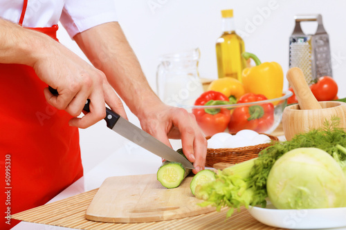 Photo: Fresh cut vegetables Fresh cut vegetables