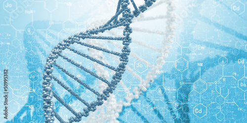 Photo: DNA molecule DNA molecule
