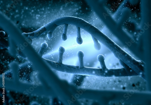 Illustration: DNA molecule DNA molecule