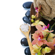 spa composition with beautiful orchid