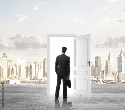 Photo: door in city door in city