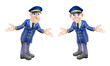 Doormen or bellhops