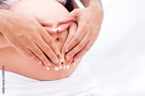 Photo: Pregnant couple Pregnant couple