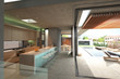 Modern house with pool