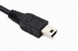 black mini usb connector