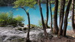 Waterfall and Lake in Plitvice, Croatia