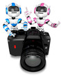 Blue Robot And Pink Robot Big ... Blue Robot And Pink Robot Big ...