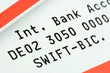 Foto: Swift-Code Swift-Code