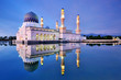 Reflection of a Floating Mosque