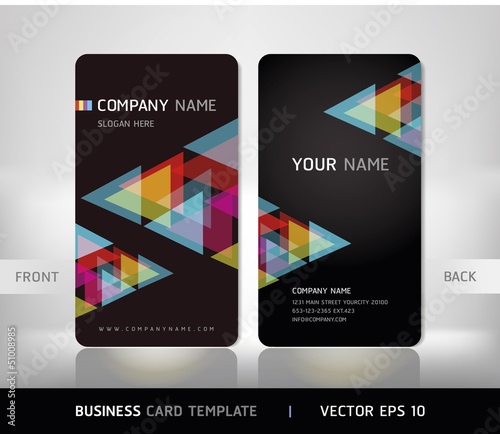 Vector: Business Card Set. Vector illustration. EPS10 Business Card Set. Vector illustration. EPS10