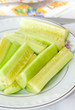 cucumbers on plate