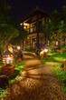 footpath in a hotel