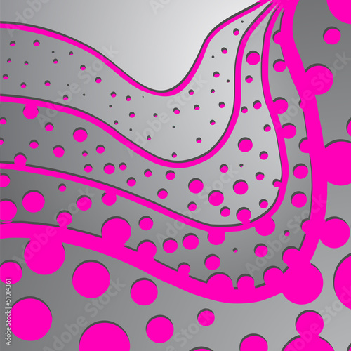 Vector: Pink bubbles Pink bubbles