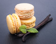 Macarons, vanille