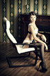 girl in lingerie