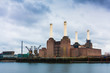 Moody image of Battersea Power Station