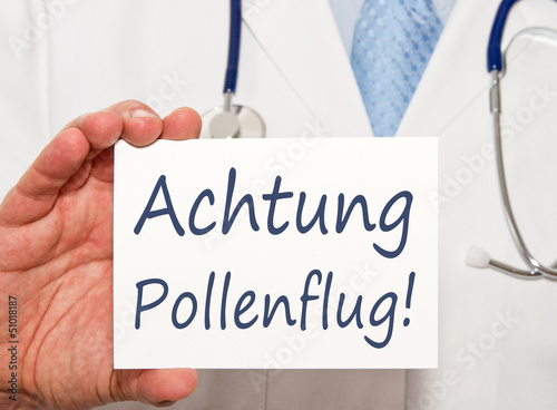 Photo: Achtung Pollenflug ! Achtung Pollenflug !
