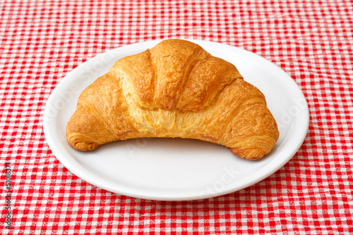 Photo: Corissant on white plate Corissant on white plate