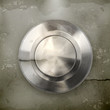Metal button, old-style