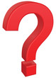 3D question mark