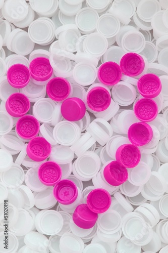 Photo: Plastic caps Plastic caps