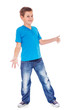 Boy looks puzzled