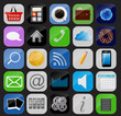 Apps icon set vector illustration