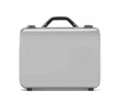 Photo: Metal case isolated on the white background 'clipping path) Metal case isolated on the white background 'clipping path)