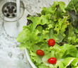wash salad
