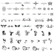 Vintage dividers and design elements
