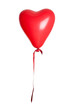 Isolated Heart Shaped Balloon