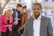 Portrait of confident businessman