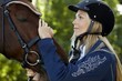 Foto: Friendship between rider and horse Friendship between rider and horse