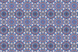 Tiles of blue mosque in istanbul - Ottoman decoration for wall