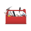 Vector toolbox with tools