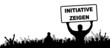 Menschen Gruppe Initiative zeigen