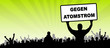 Protest gegen Atomstrom