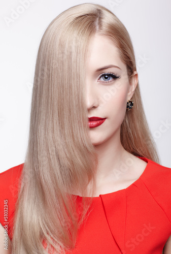 Photo: beautiful blonde woman beautiful blonde woman