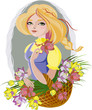 Vektor: florist florist