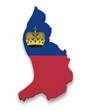 Liechtenstein Map 3d Shape