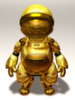 golden humanoid robot