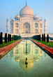 Taj Mahal at sunrise, Agra, Uttar Pradesh, India.
